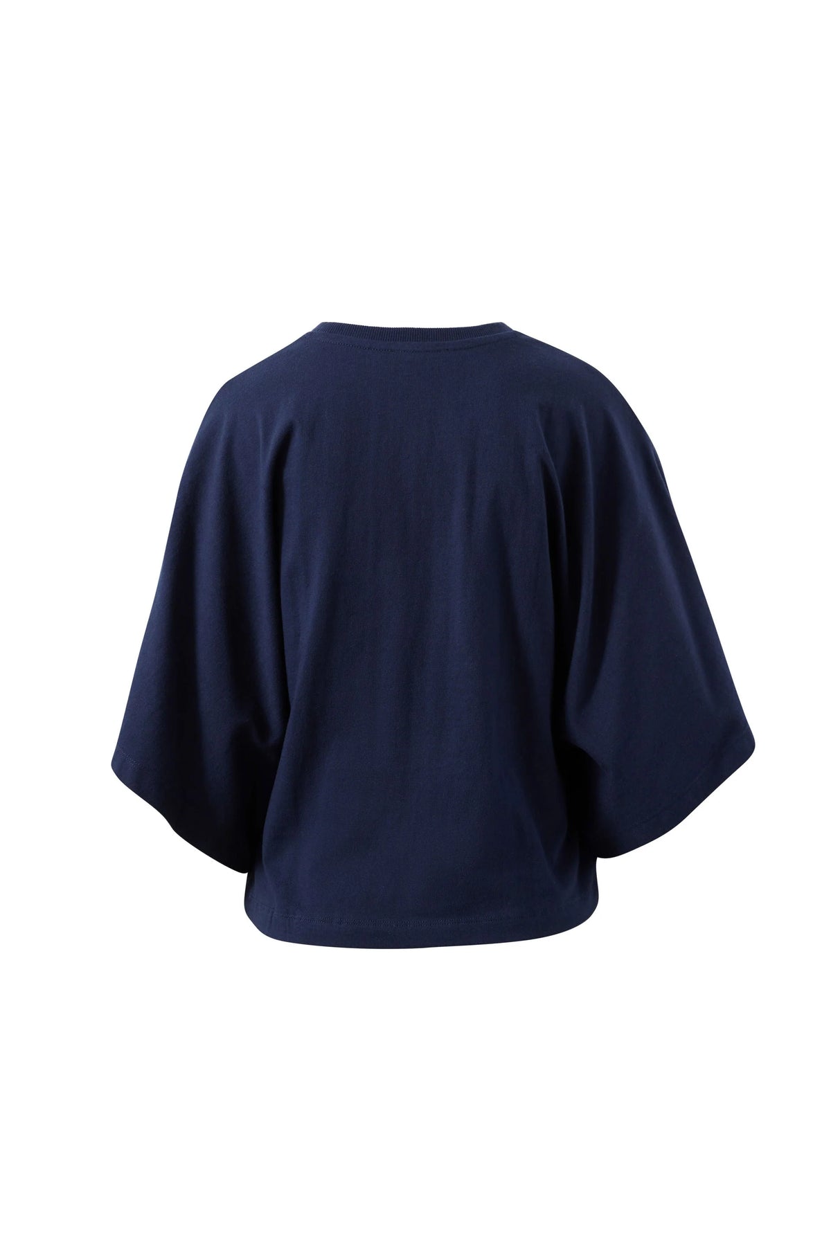 CERES LIFE LUCY RELAXED SLEEVE TEE - NAVY