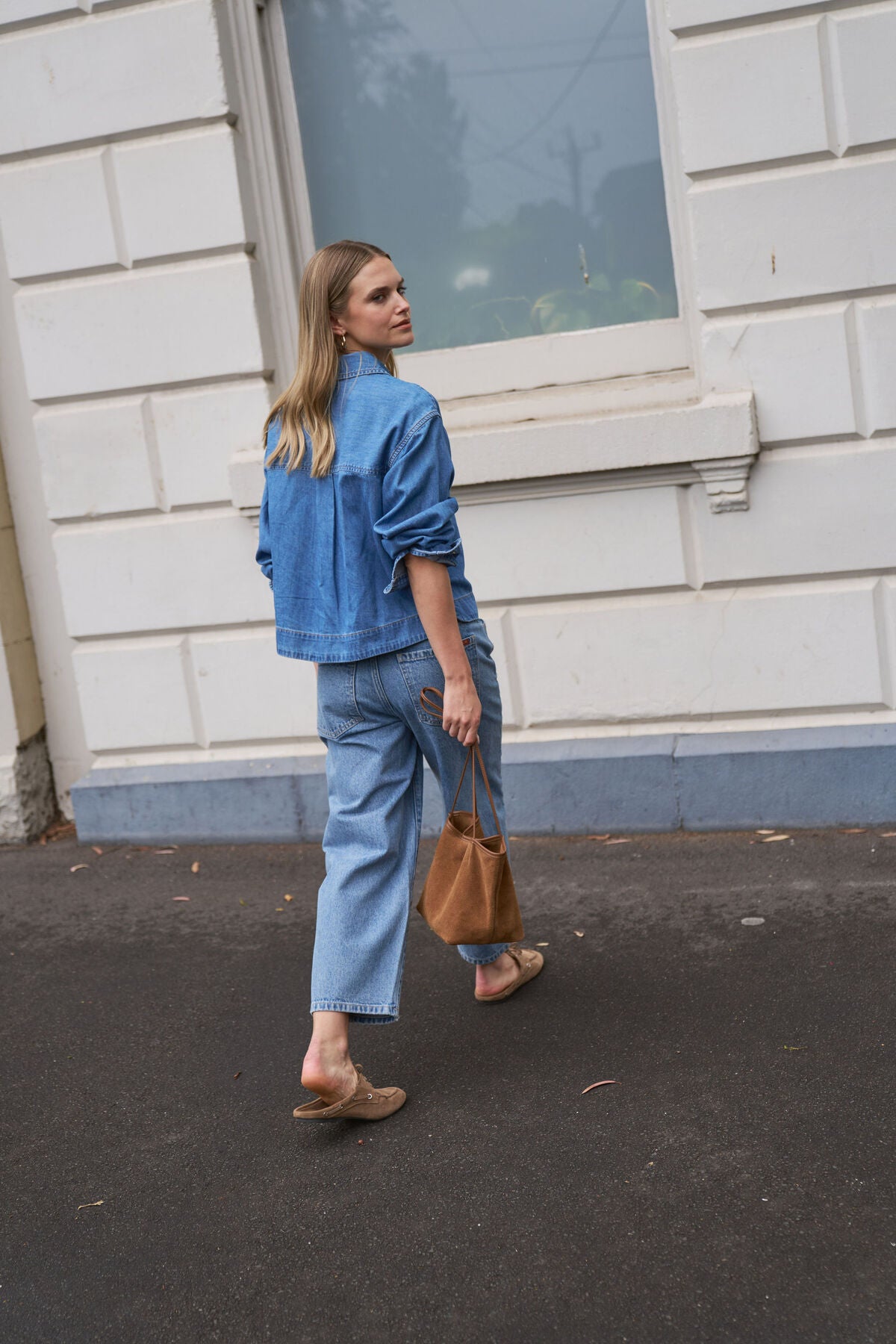 CERES LIFE ELLE ESSENTIAL SHIRT - VINTAGE BLUE