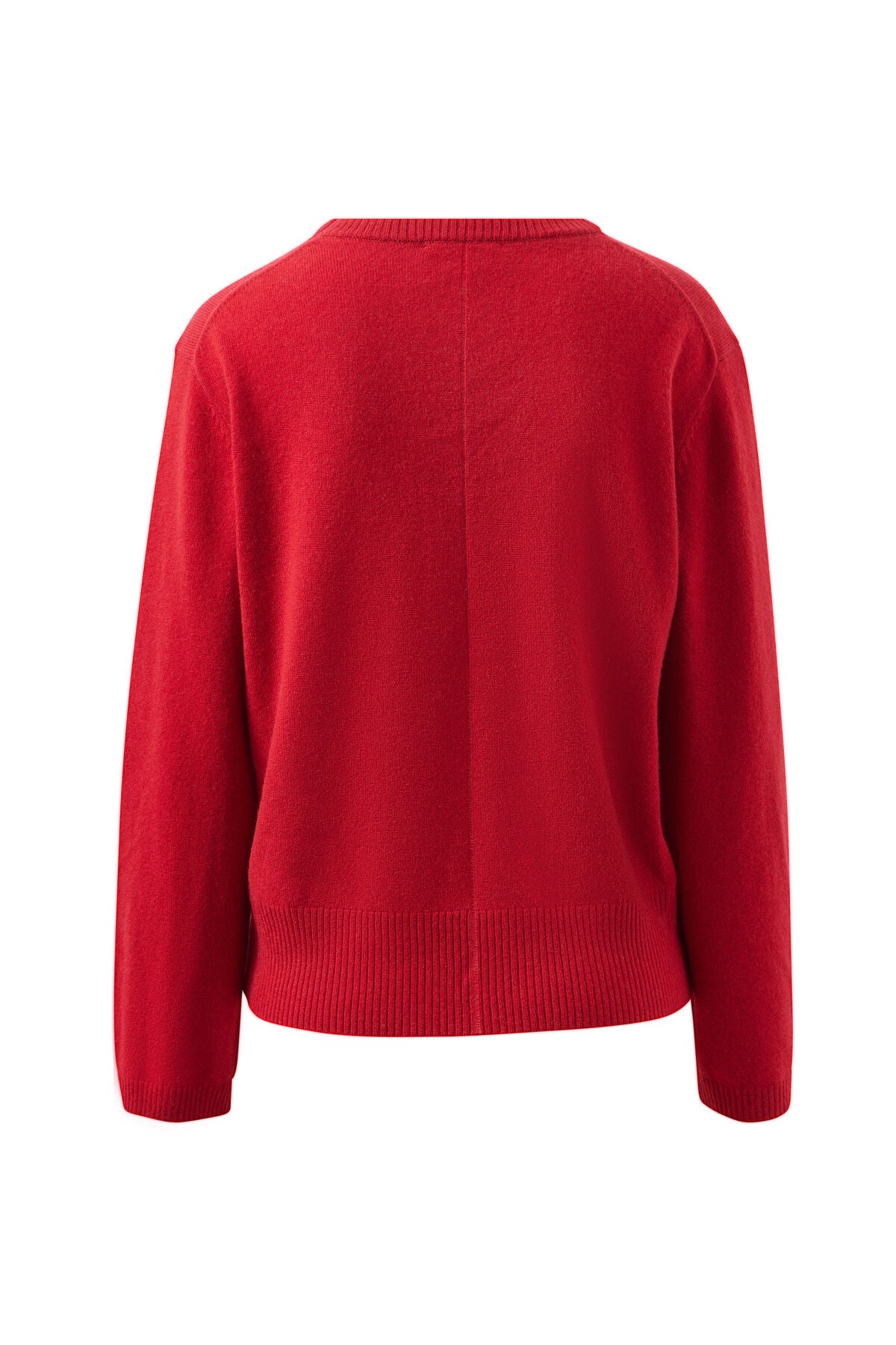 CERES LIFE NESS WOOL CASHMERE KNIT PULLOVER - CHILLI