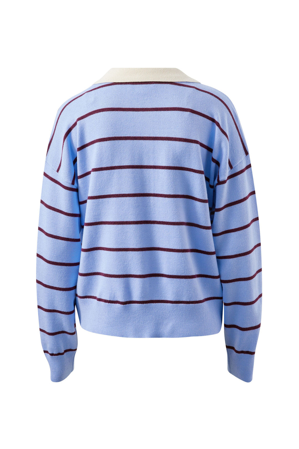 CERES LIFE JESSA RUGBY KNIT - SKY BLUE
