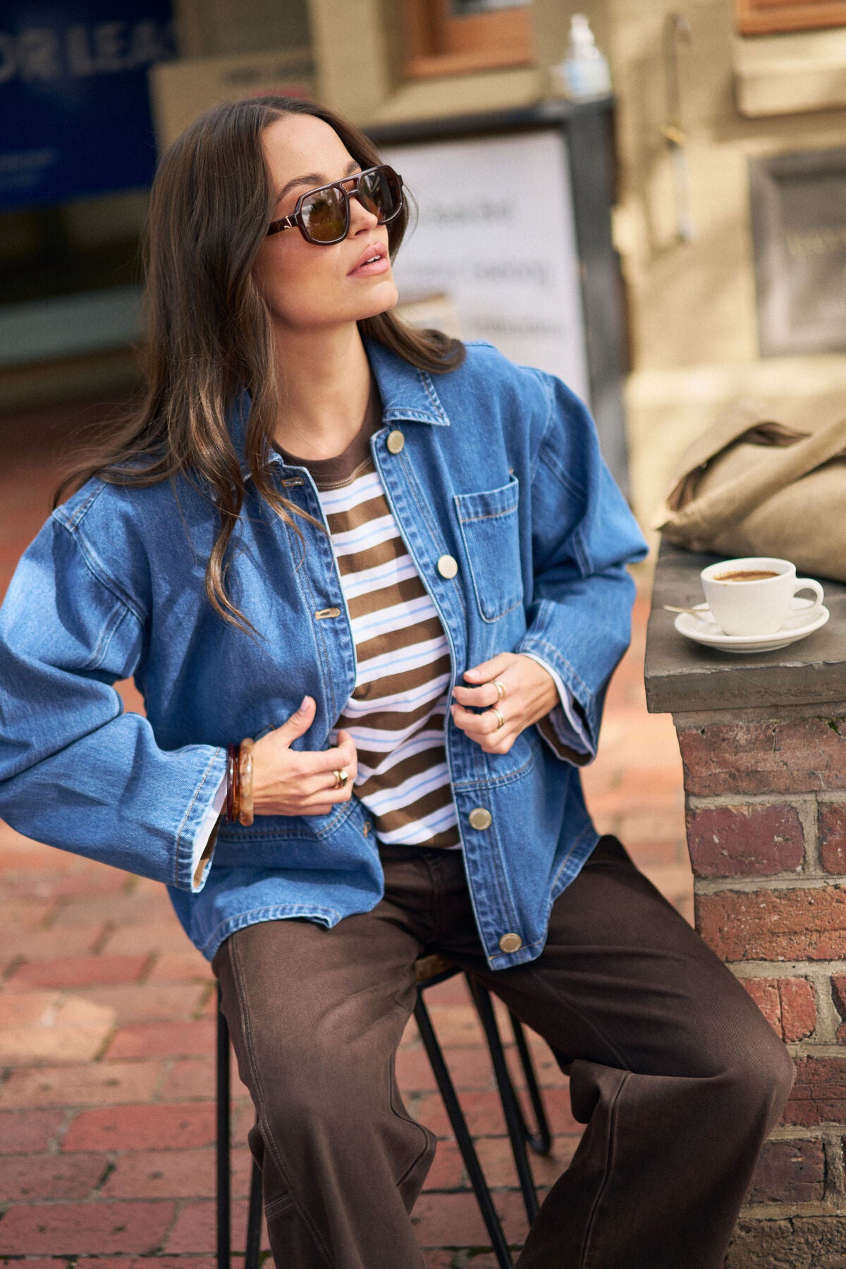 CERES LIFE ZIGGY SHACKET - FRESH INDIGO