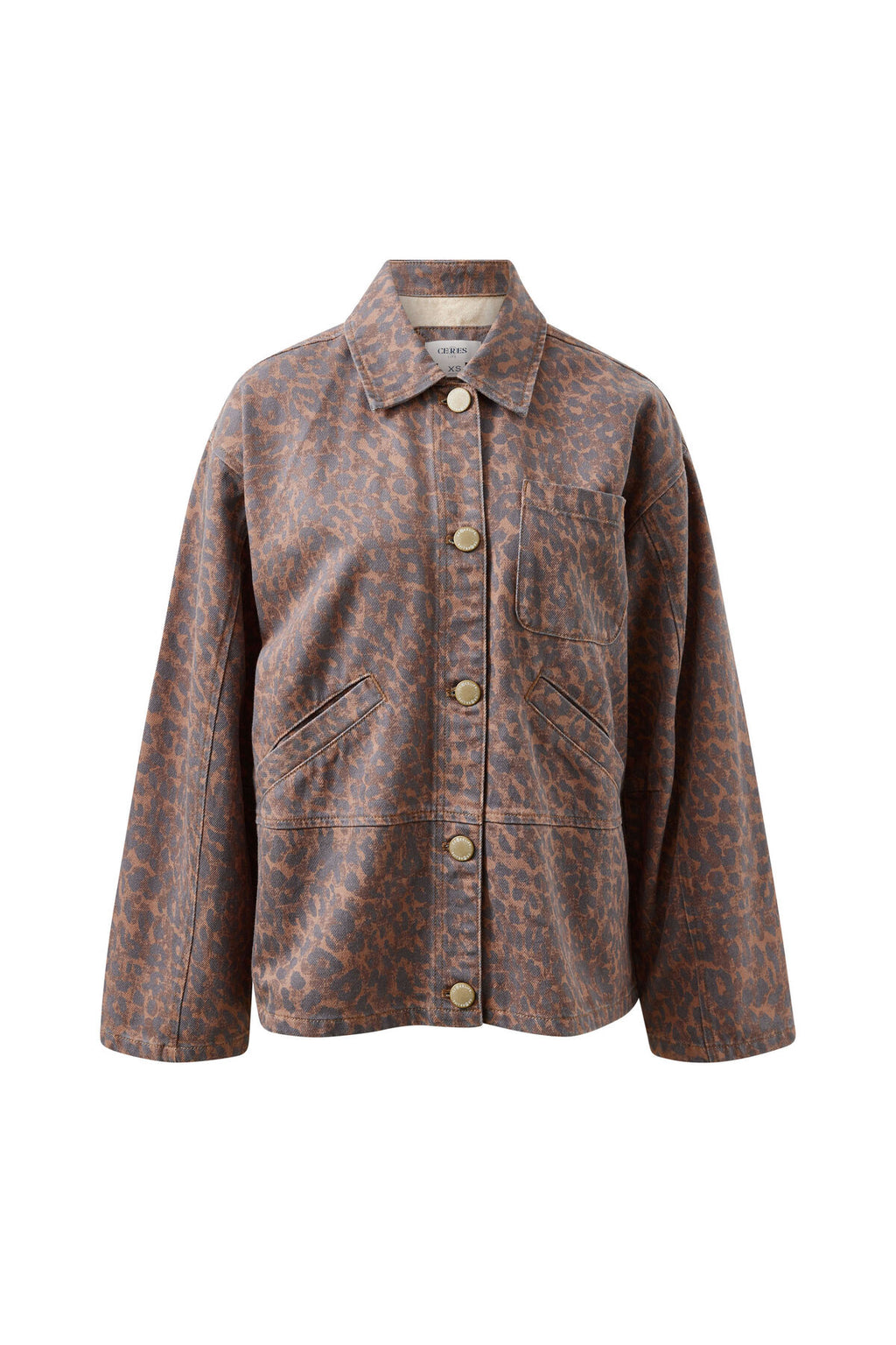 CERES LIFE ZIGGY SHACKET - LEOPARD