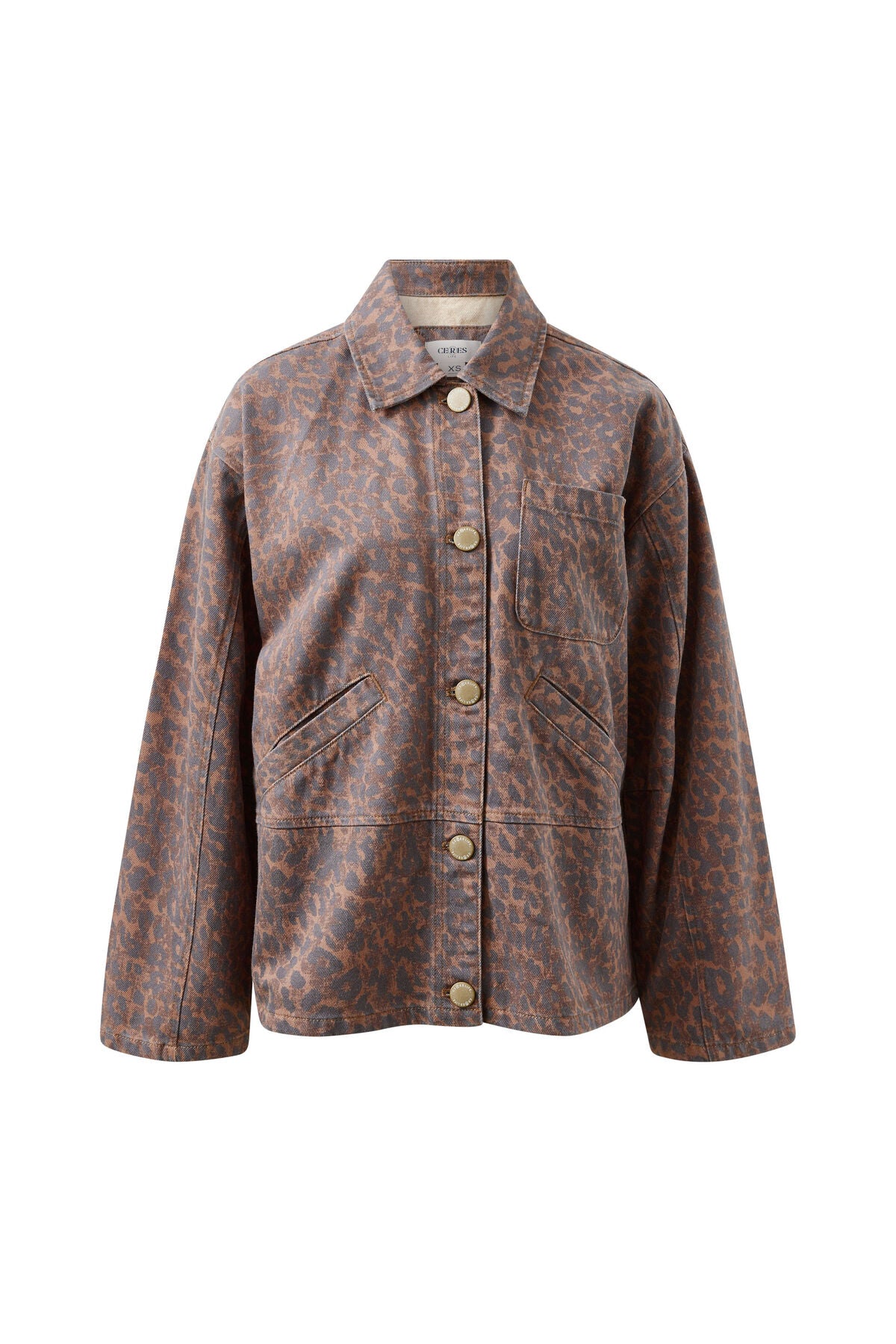 CERES LIFE ZIGGY SHACKET - LEOPARD
