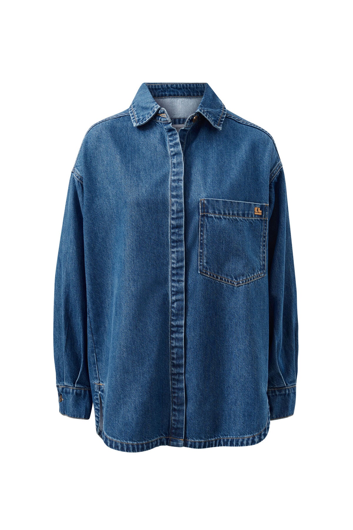 CERES LIFE GWYNNE SHIRT - FRESH INDIGO