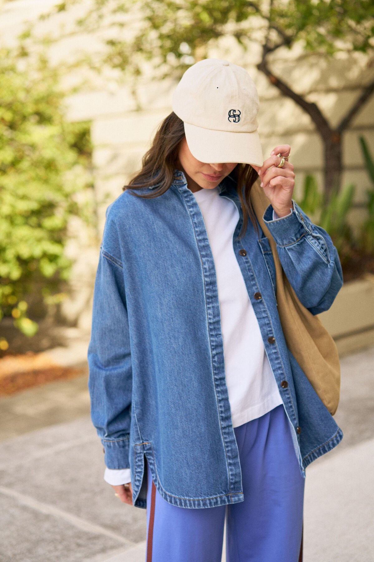 CERES LIFE GWYNNE SHIRT - FRESH INDIGO