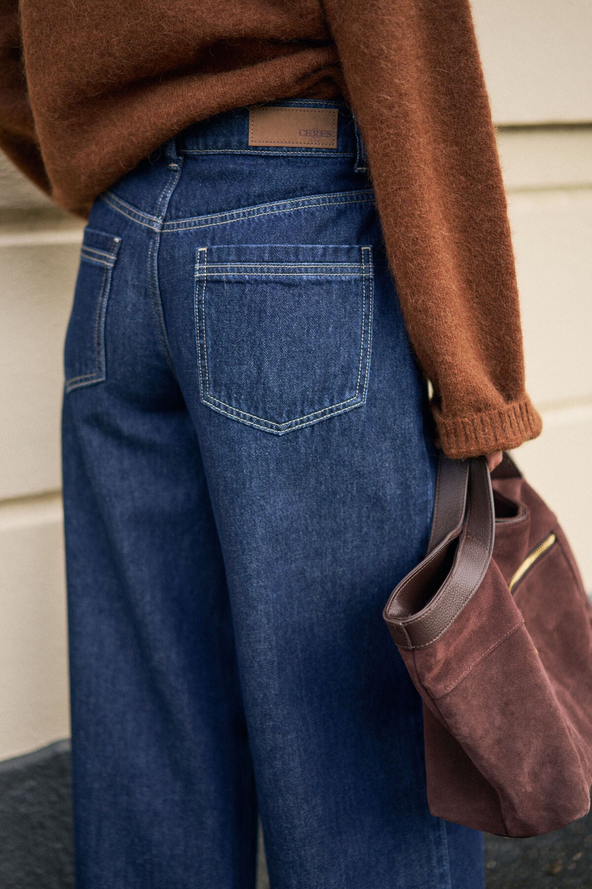 CERES LIFE REESE WIDE JEAN - MIDNIGHT
