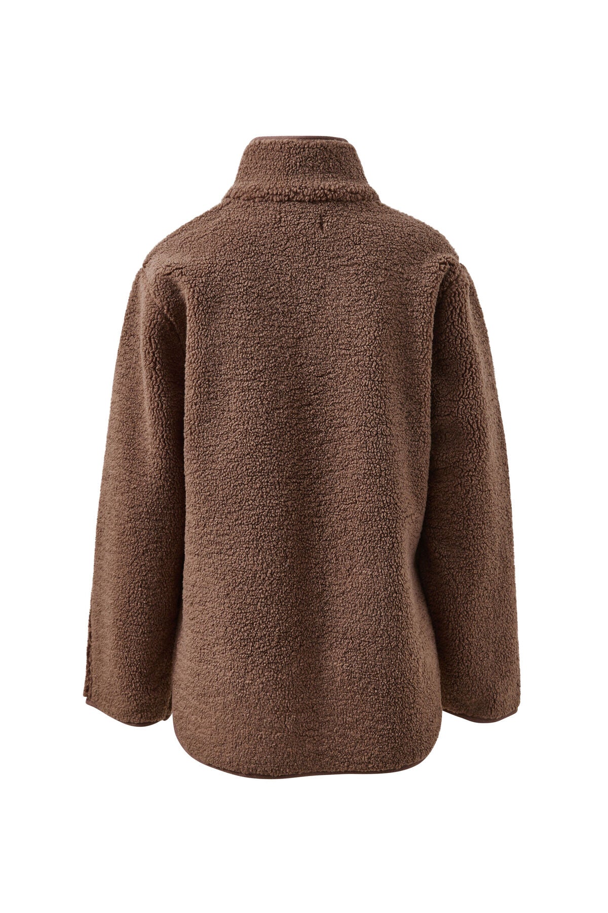 CERES LIFE TEDDY JACKET - CHOCOLATE