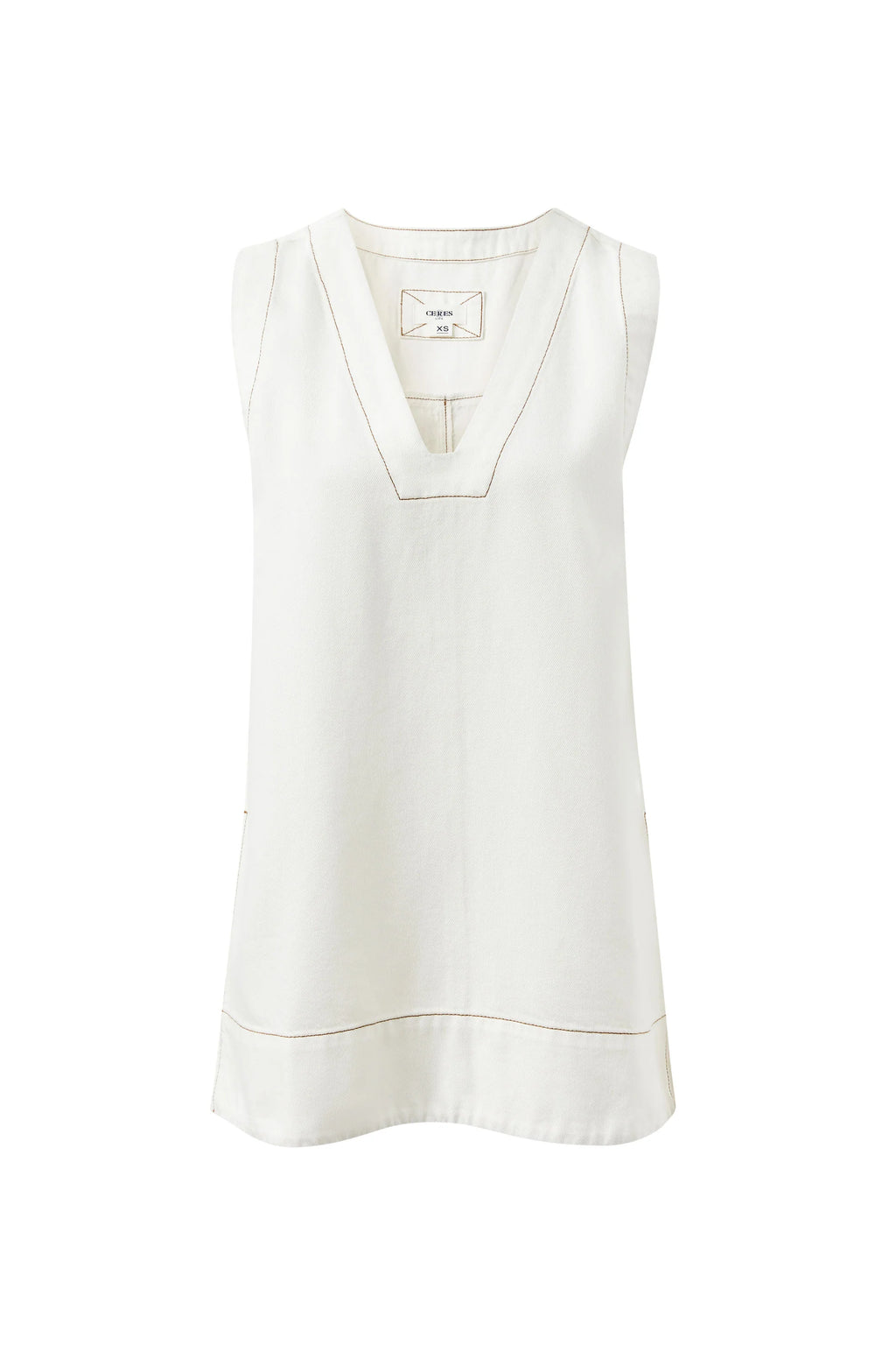 CERES LIFE WINNIE TUNIC - FRESH ECRU