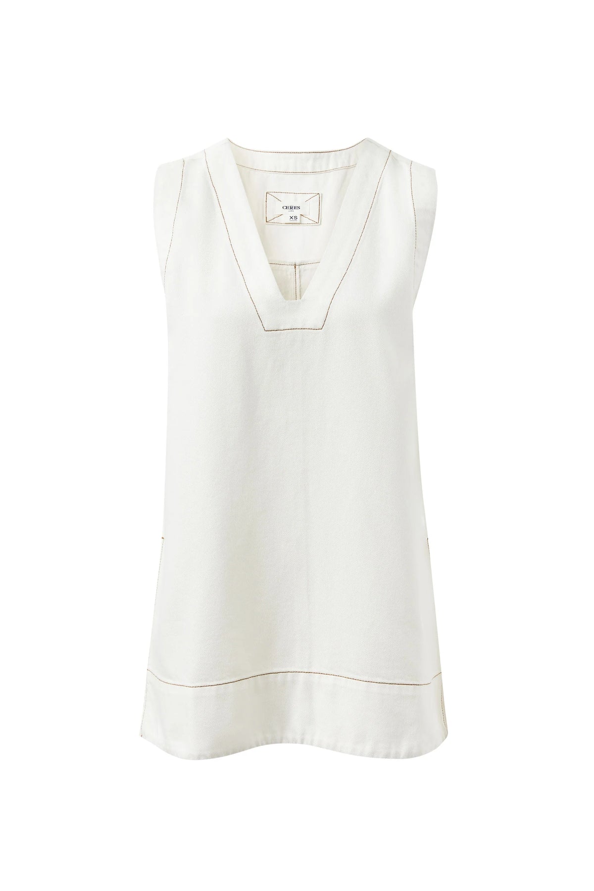 CERES LIFE WINNIE TUNIC - FRESH ECRU