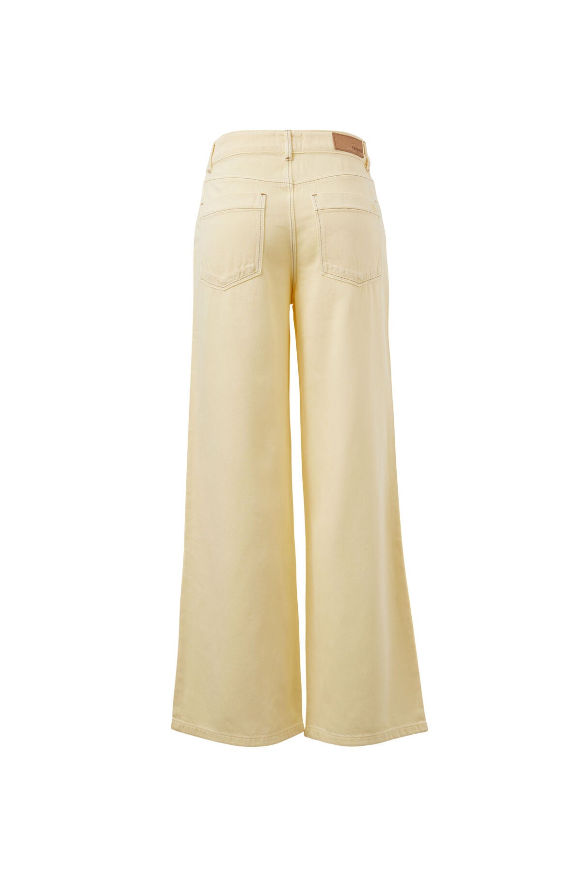 CERES LIFE WILLOW SOFT WIDE LEG JEAN - BUTTER