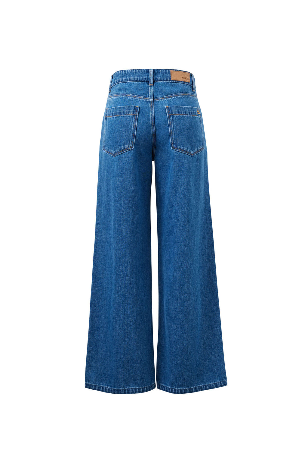 CERES LIFE WILLOW SOFT WIDE LEG JEAN - FRESH INDIGO