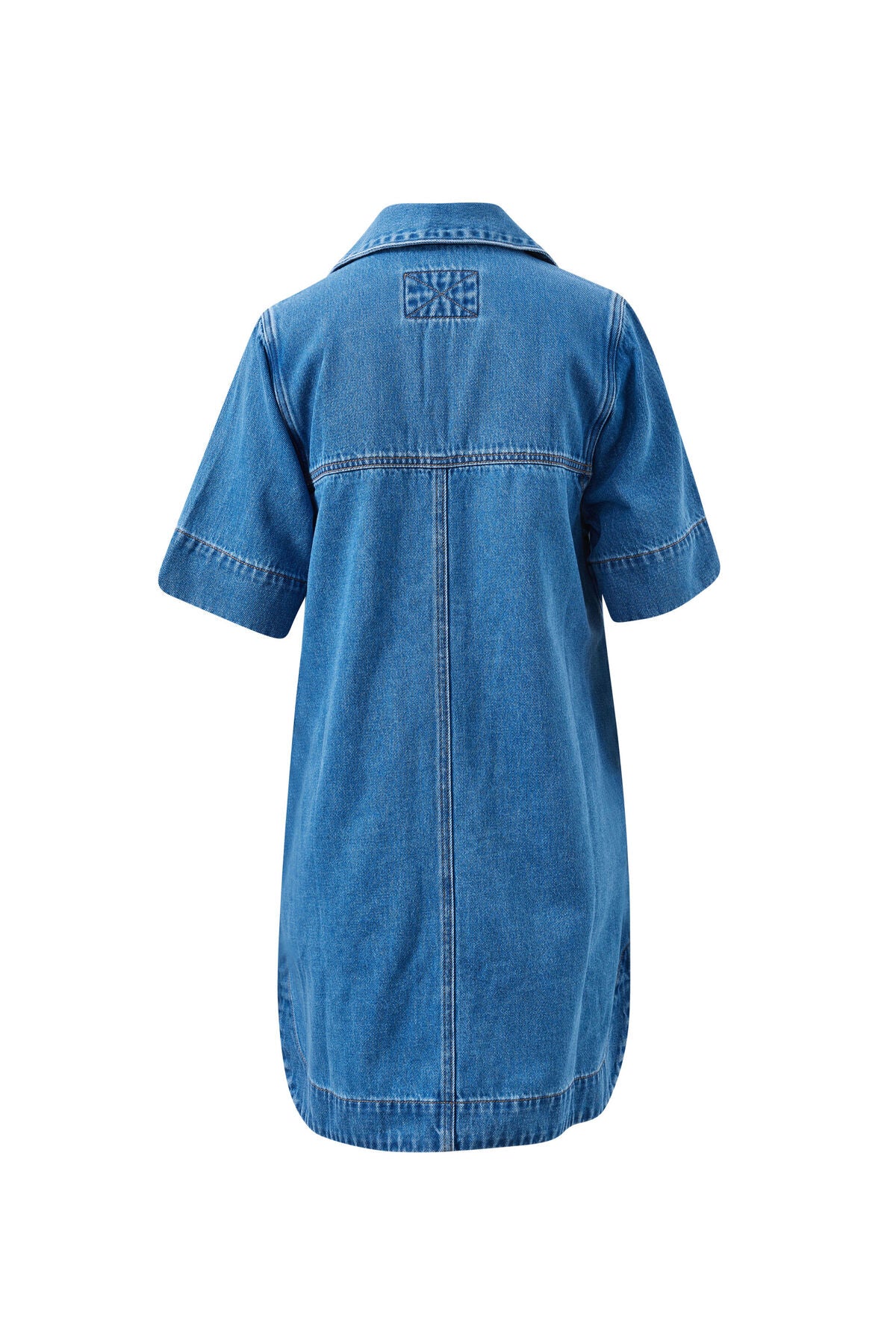 CERES LIFE BONNIE RELAXED SHIRTDRESS - FRESH INDIGO