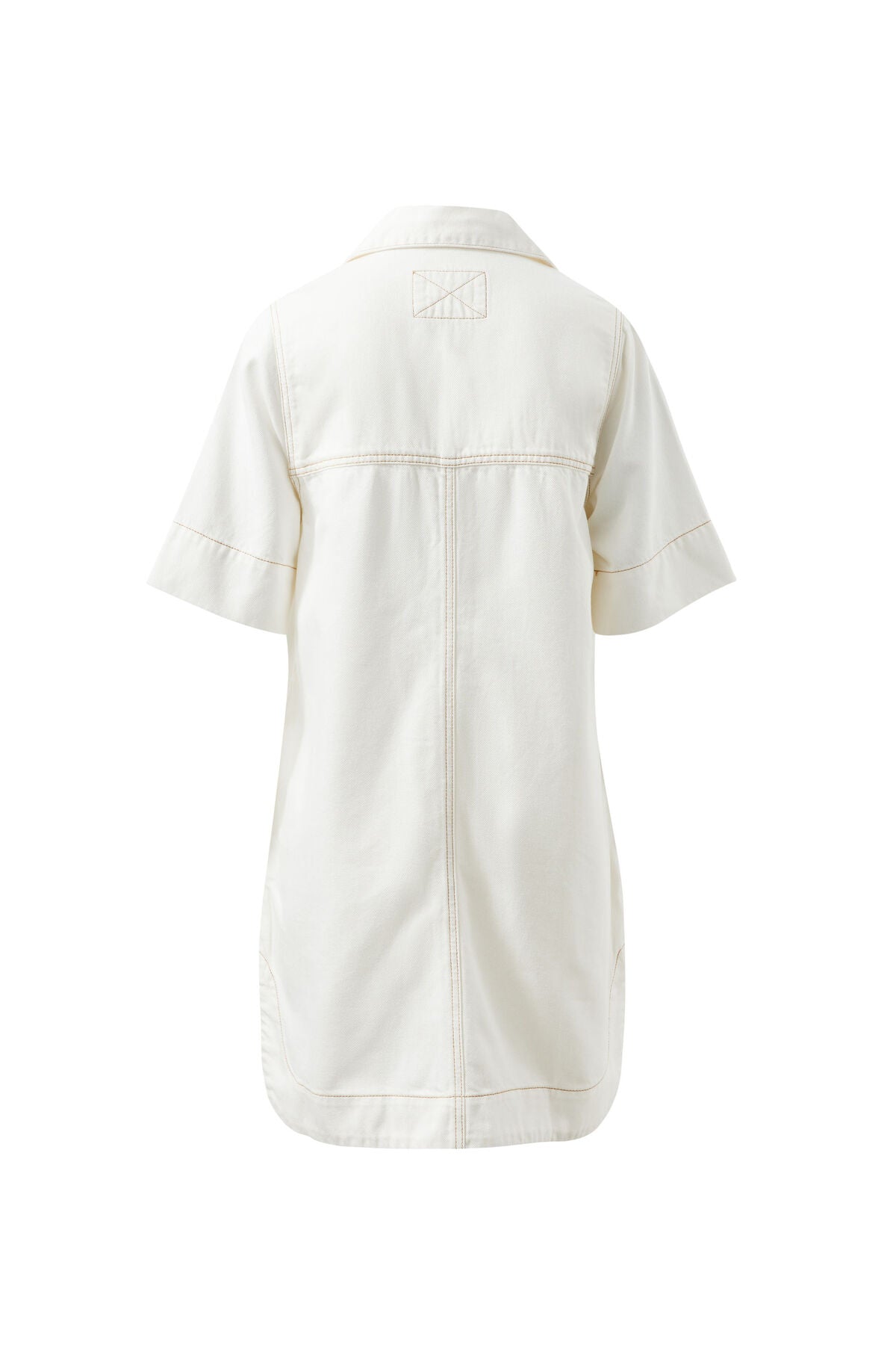 CERES LIFE BONNIE RELAXED SHIRTDRESS - FRESH ECRU
