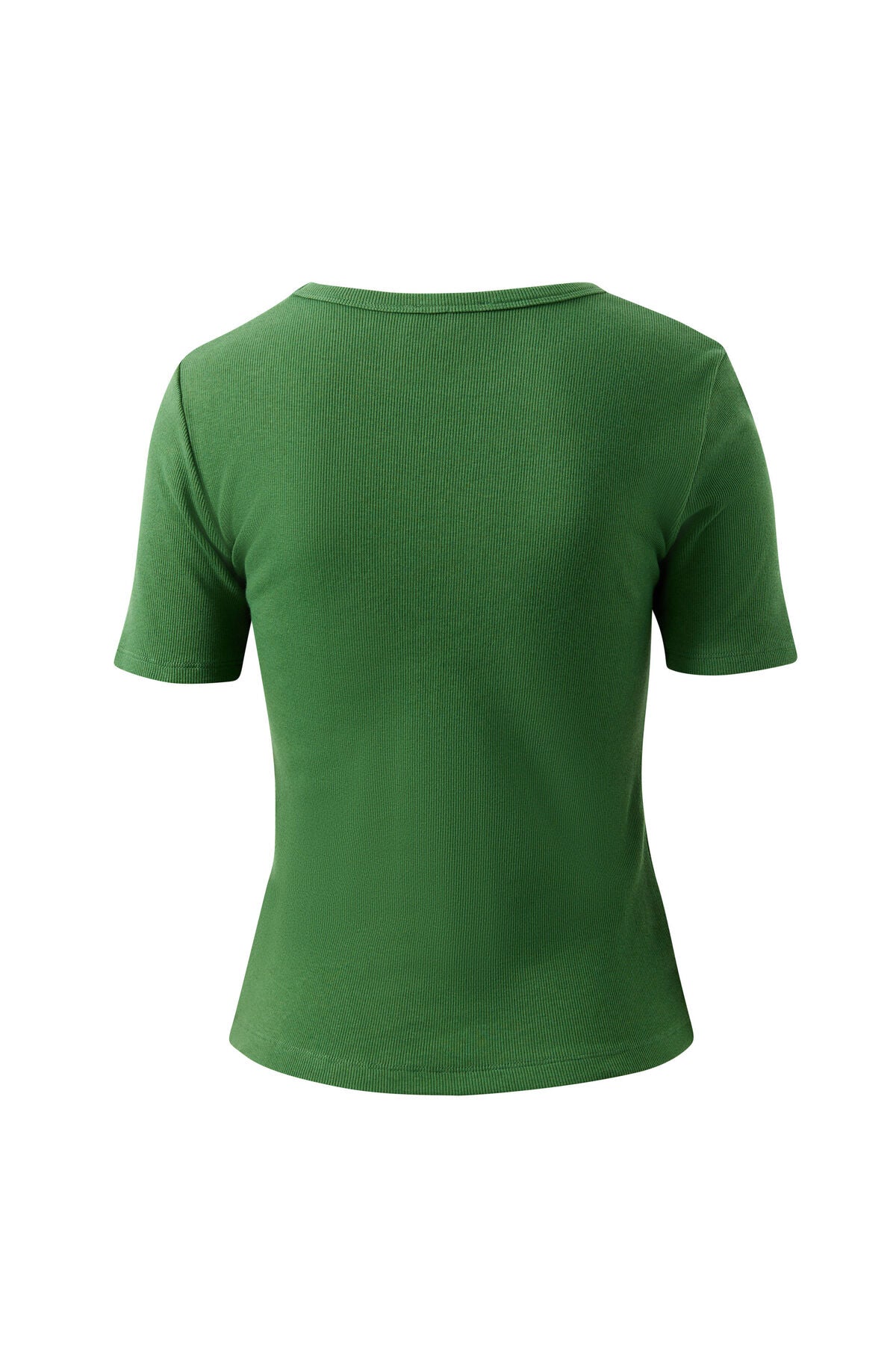 CERES LIFE LUELLA RIBBED TEE - BASIL