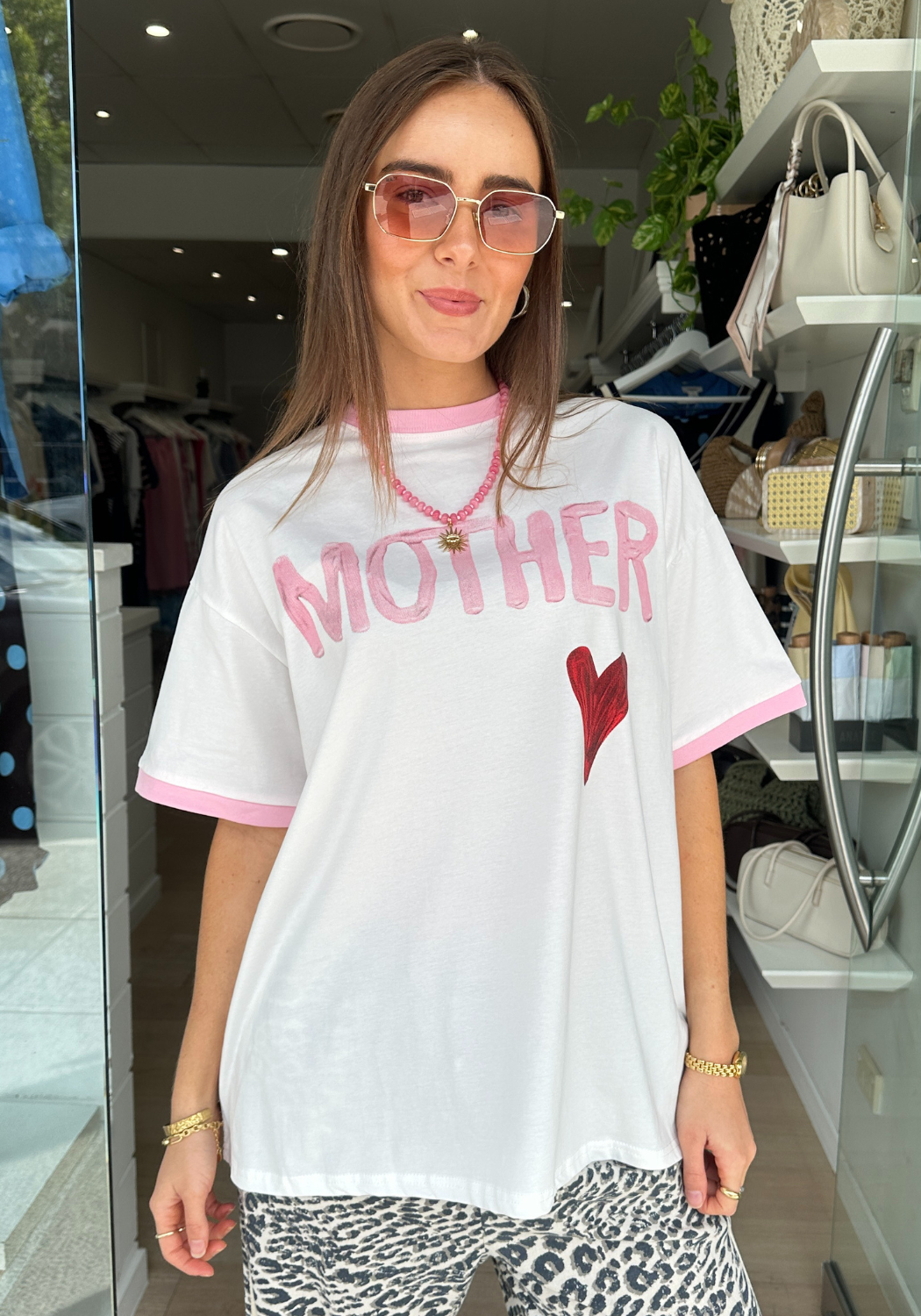 BY FRANKIE MOTHER TEE - WHITE