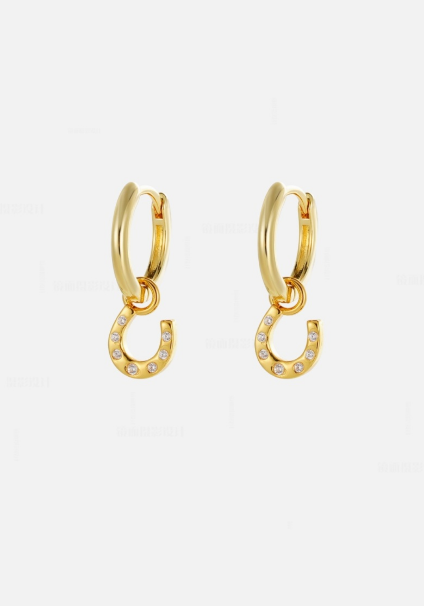 ZAFINO LUCKY HOOP - GOLD