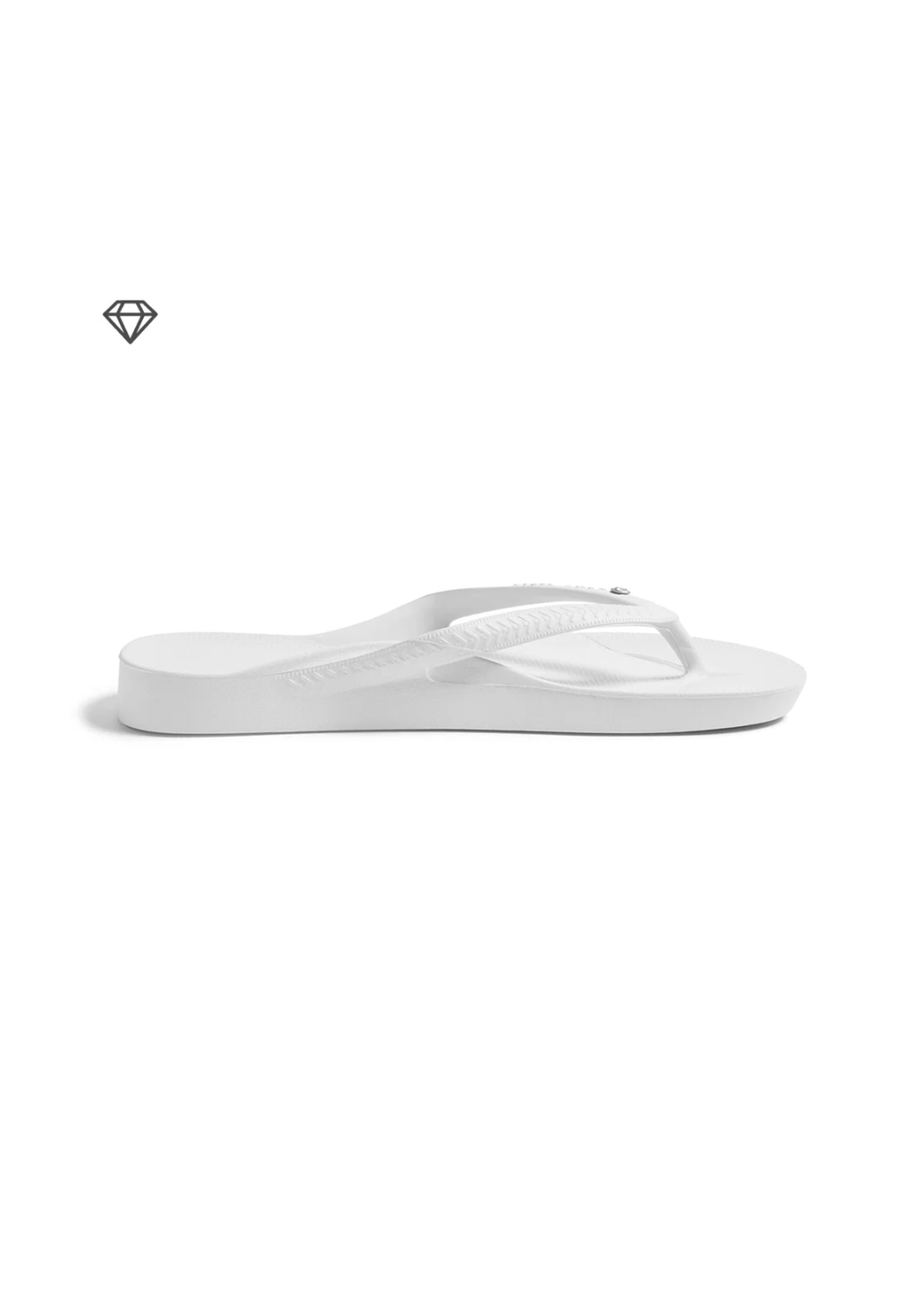 ARCHIES ARCH SUPPORT THONG - CRYSTAL WHITE