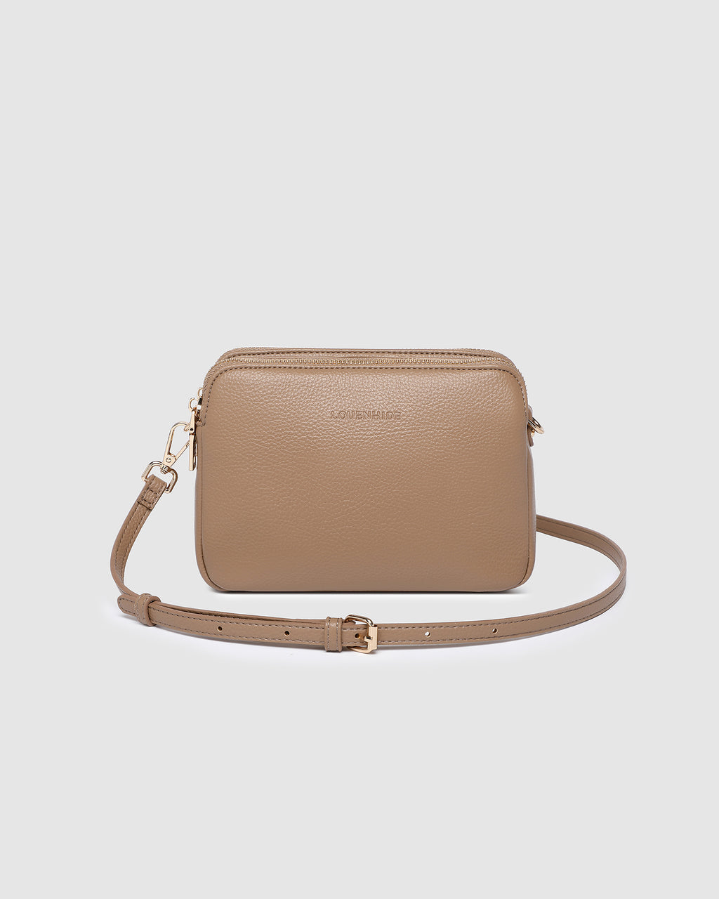 LOUENHIDE ELLE CROSSBODY BAG - COFFEE