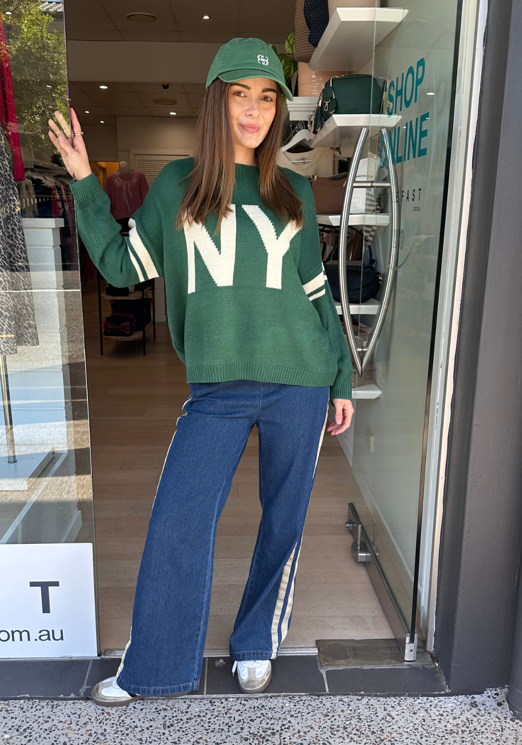 ROMY RACER JEANS - DARK DENIM