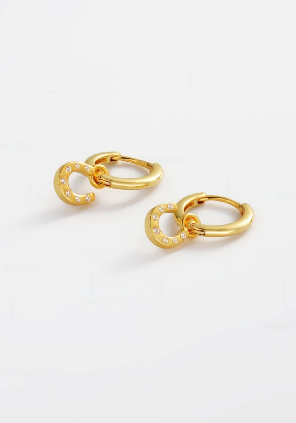 ZAFINO LUCKY HOOP - GOLD