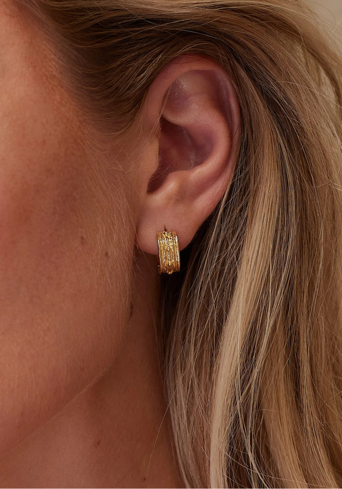 TONI MAY NALA HOOPS - GOLD