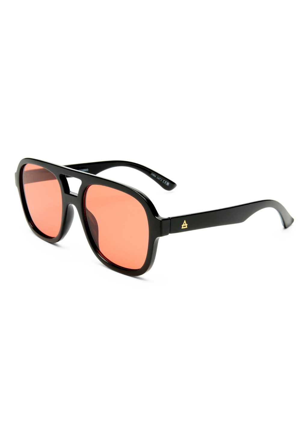 AIRE WIRLPOOL SUNGLASSES - BLACK/CINNAMON TINT