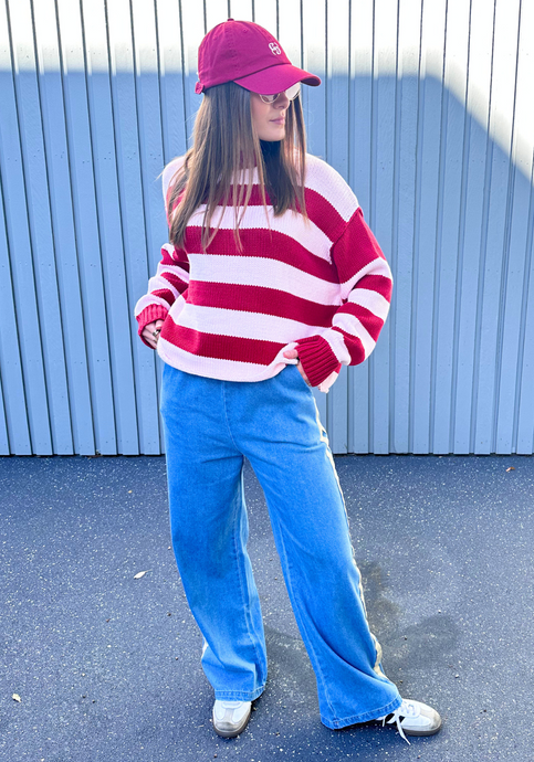 ROMY RACER JEANS - LIGHT DENIM