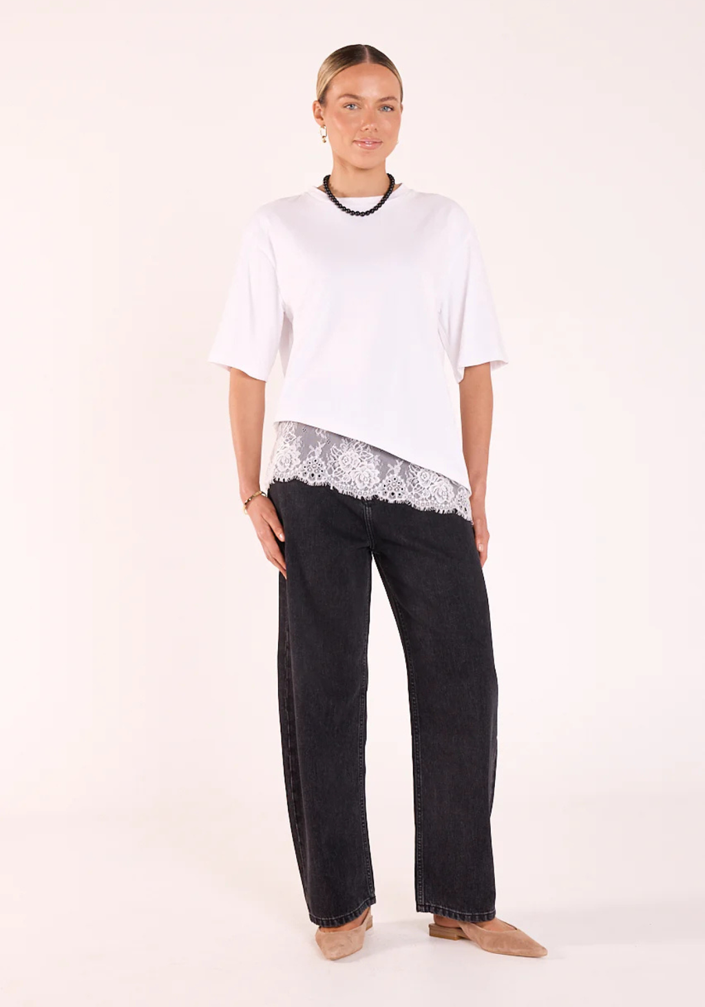 SCARLETT TEE - WHITE