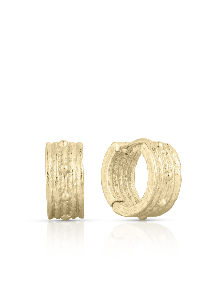 TONI MAY NALA HOOPS - GOLD