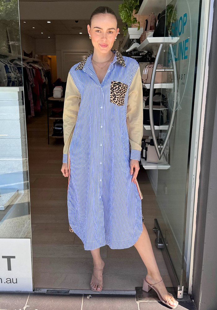 LULA SOUL LA FRONTERA SHIRTMAKER - PINSTRIPE