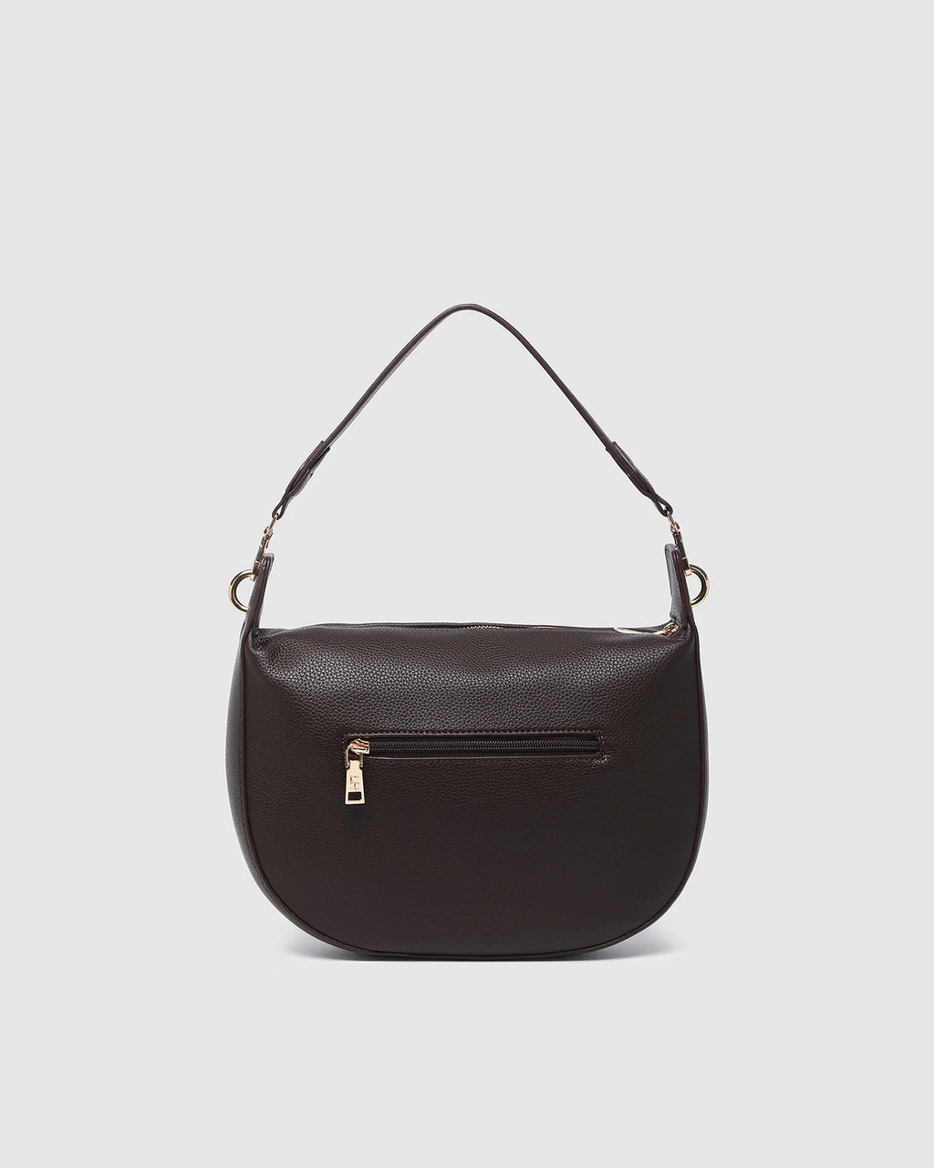 LOUENHIDE GEORGINA SHOULDER BAG - CHOCOLATE