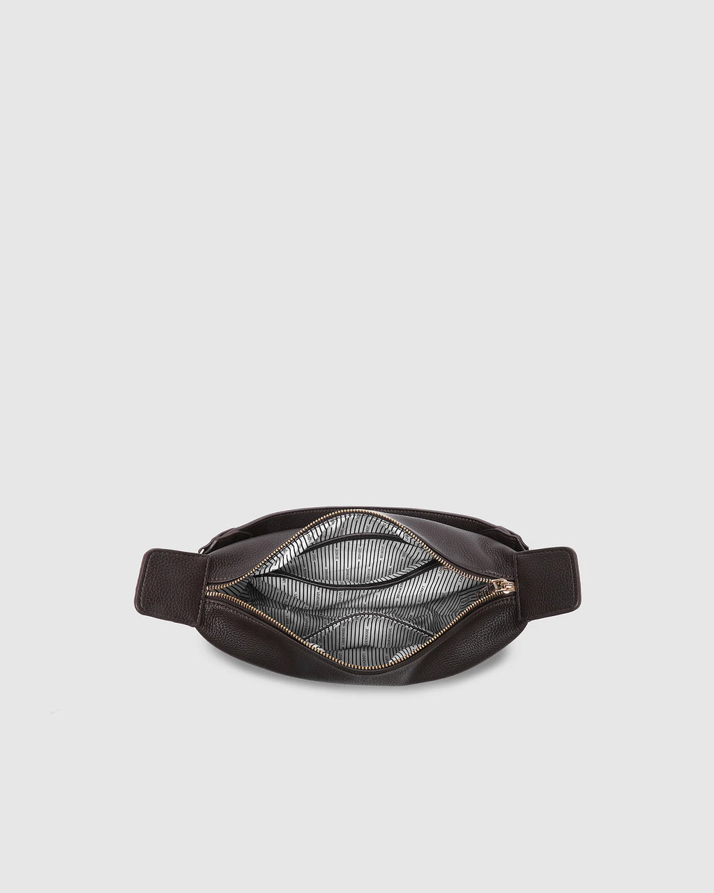 LOUENHIDE GEORGINA SHOULDER BAG - CHOCOLATE