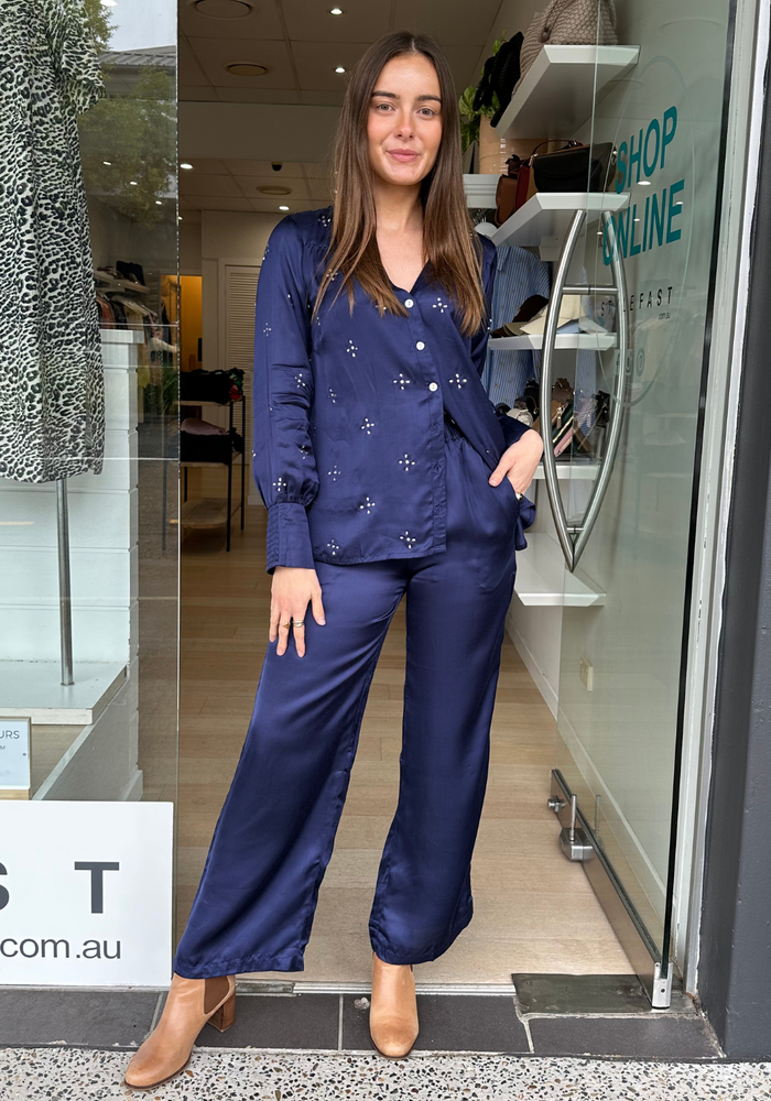 RUBYYAYA MUNCHEN PANT - NAVY