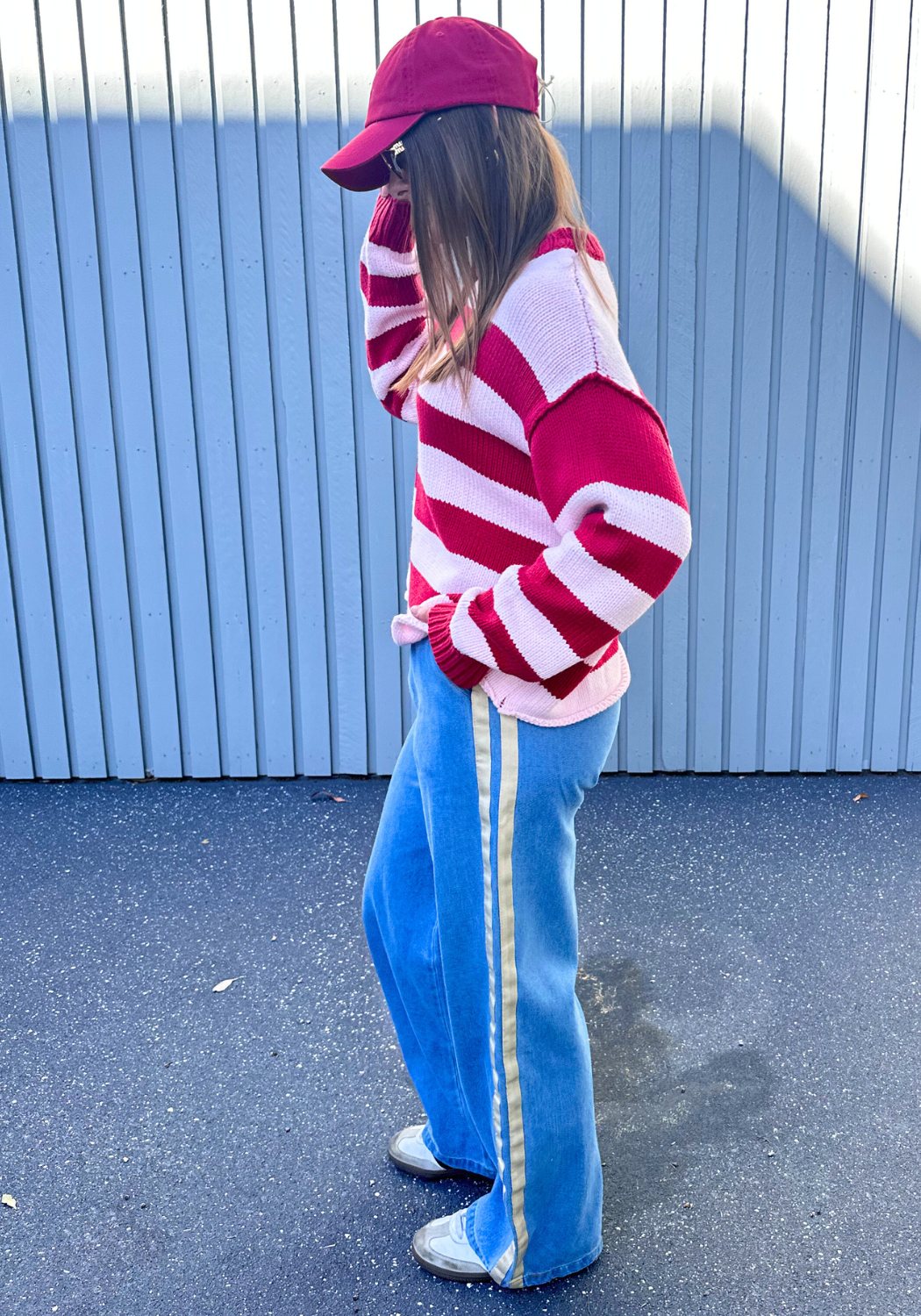 ROMY RACER JEANS - LIGHT DENIM