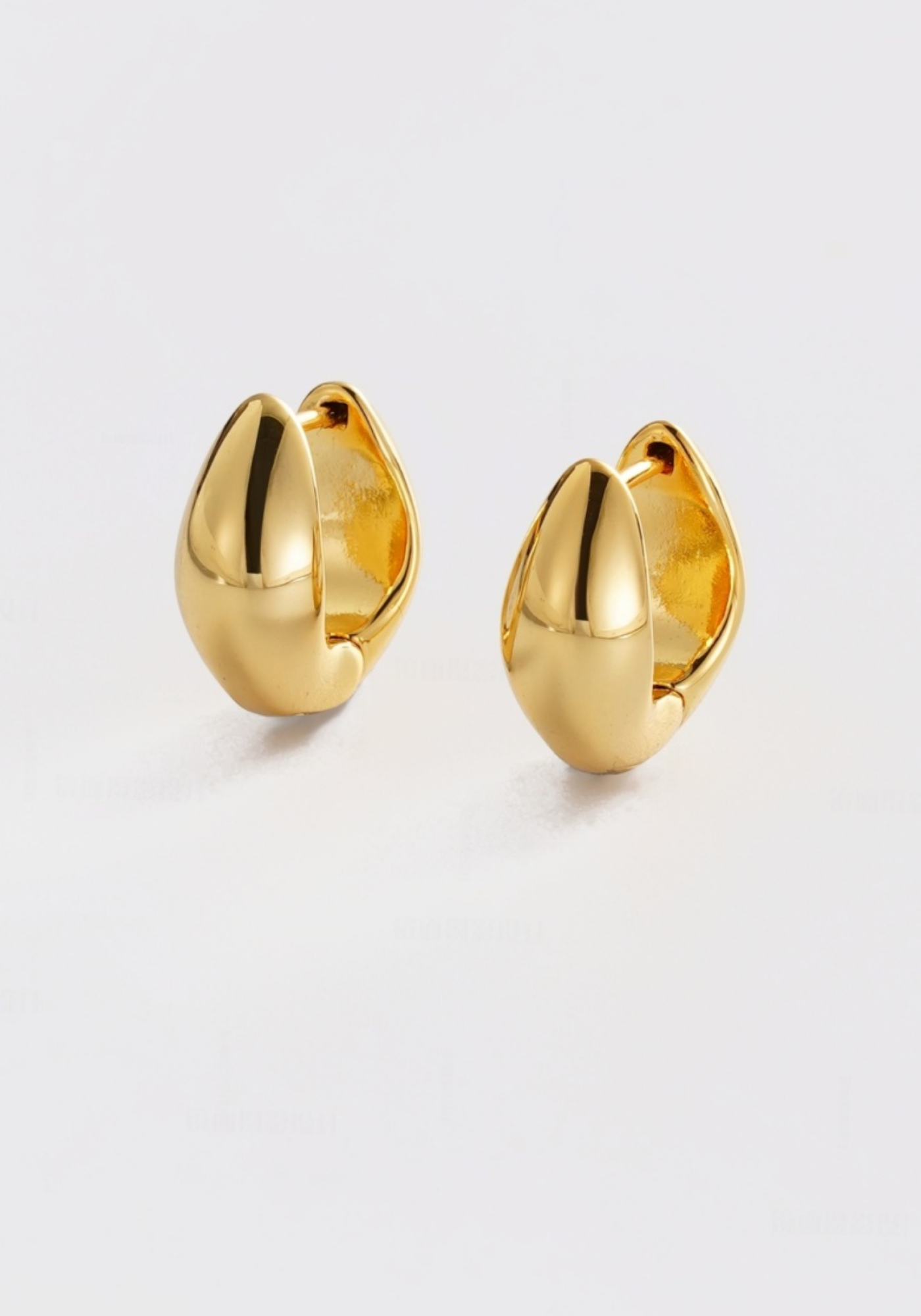 ZAFINO MARGOT HOOP - GOLD