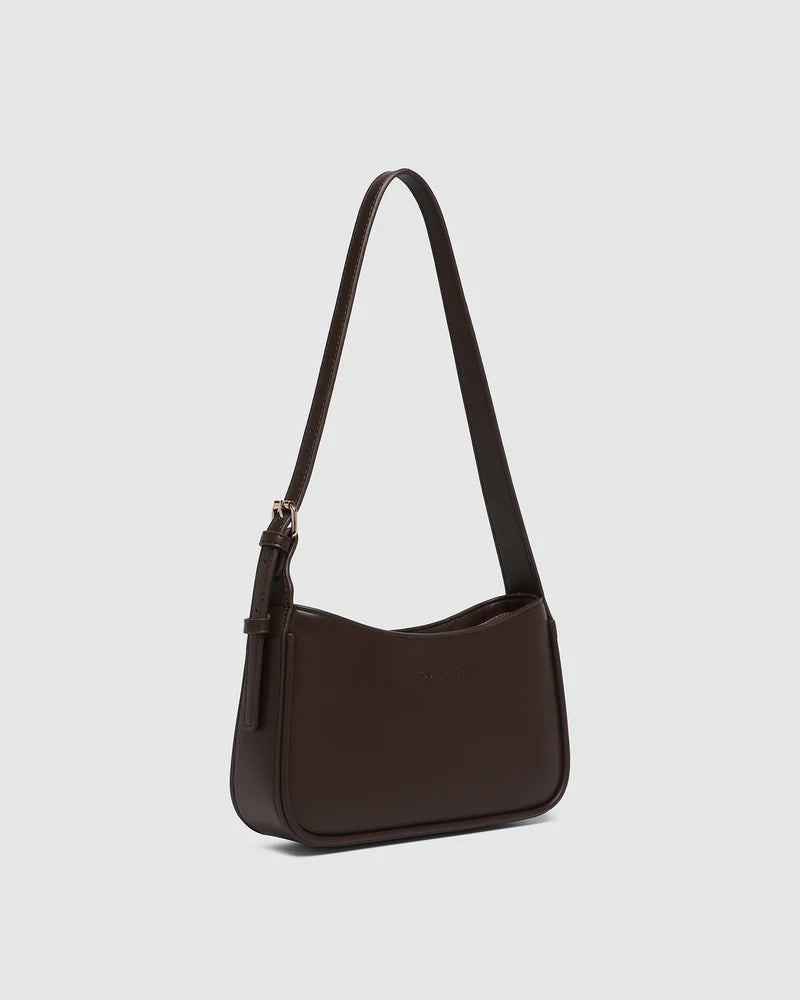 LOUENHIDE IVY SHOULDER BAG - CHOCOLATE