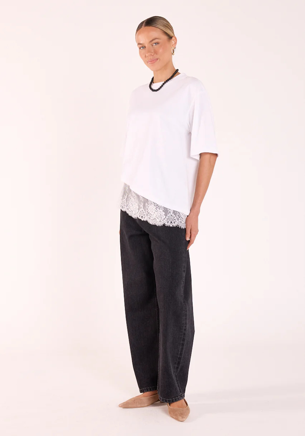 SCARLETT TEE - WHITE