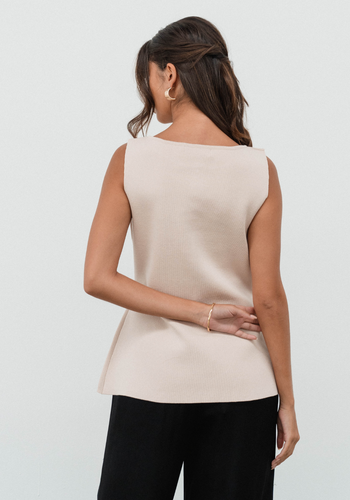 DANIA VEST - CREAM