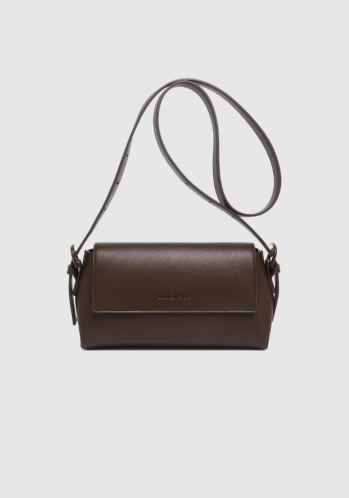 LOUENHIDE SOPHIA CROSSBODY BAG - CHOCOLATE