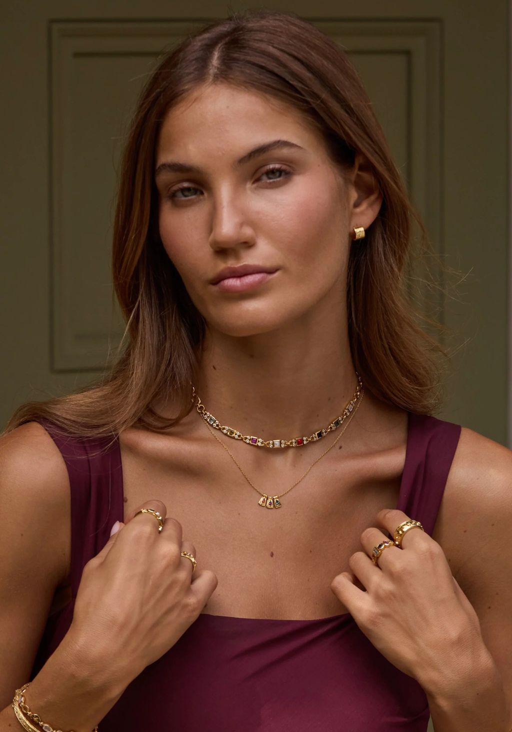 TONI MAY SERAPHINE NECKLACE - GOLD