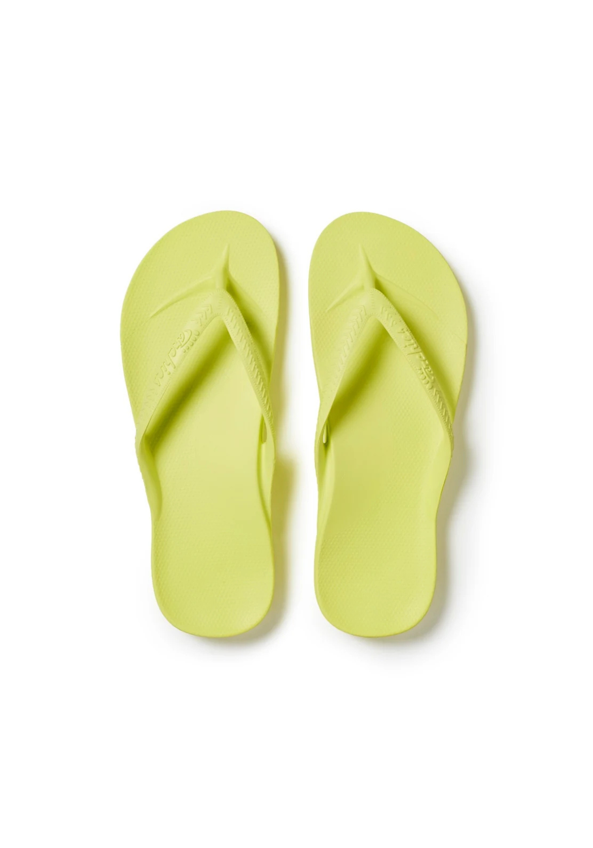 ARCHIES ARCH SUPPORT THONG - LIMELIGHT