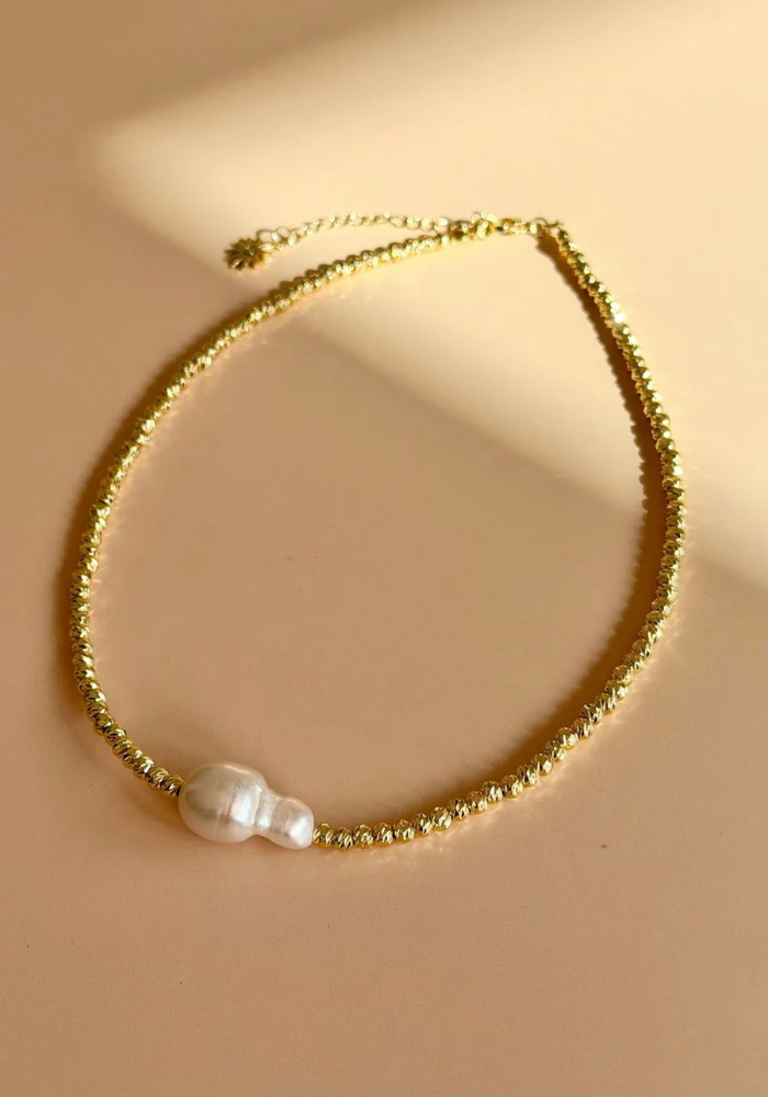 MOSK MELBOURNE PERLA D'ORO NECKLACE - GOLD