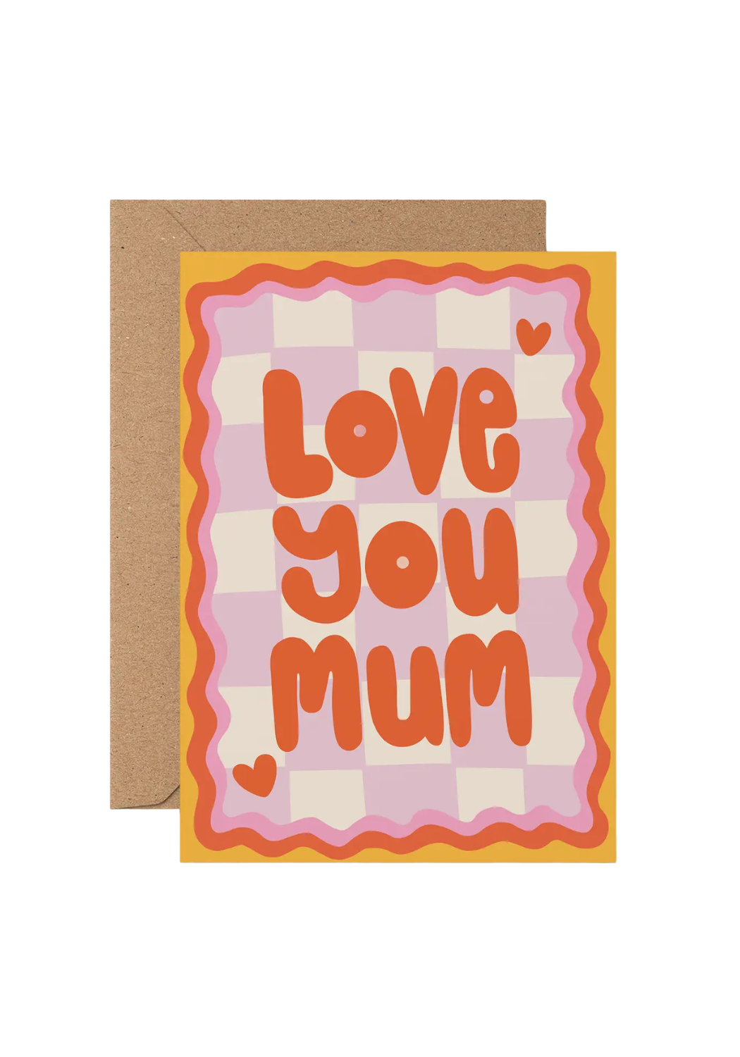 GREETING CARD - LOVE YOU MUM