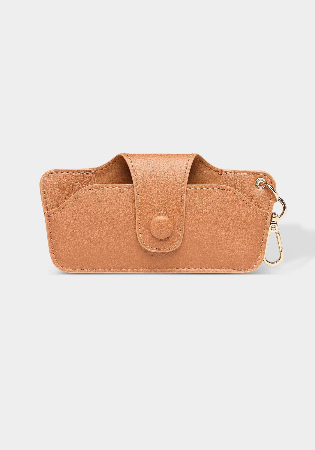 LOUENHIDE SKITTLE SUNGLASS CASE - CAMEL