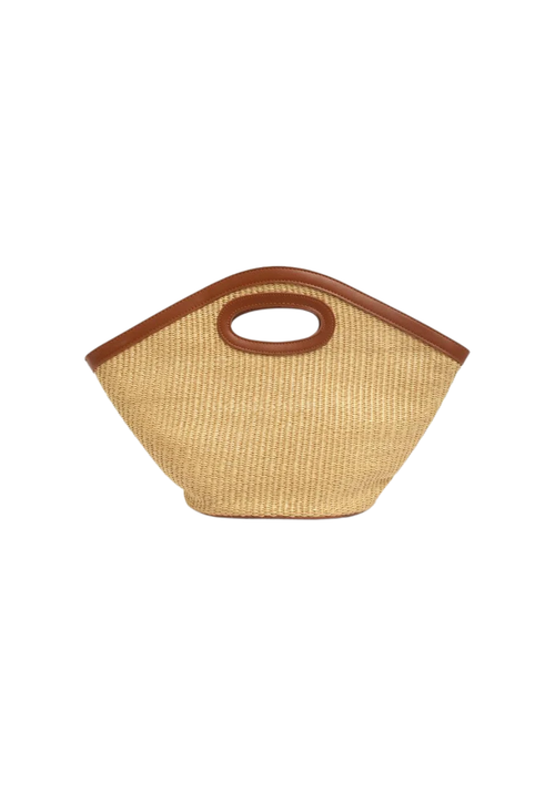 ADORNE SKYE WOVEN SMALL BAG - NATURAL