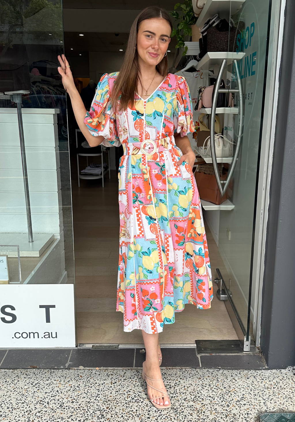 AMELIE MAXI DRESS - MULTI FLORAL