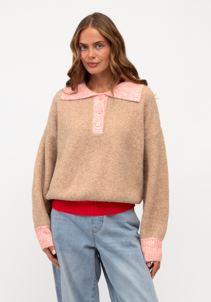 POPPY KNIT - BEIGE