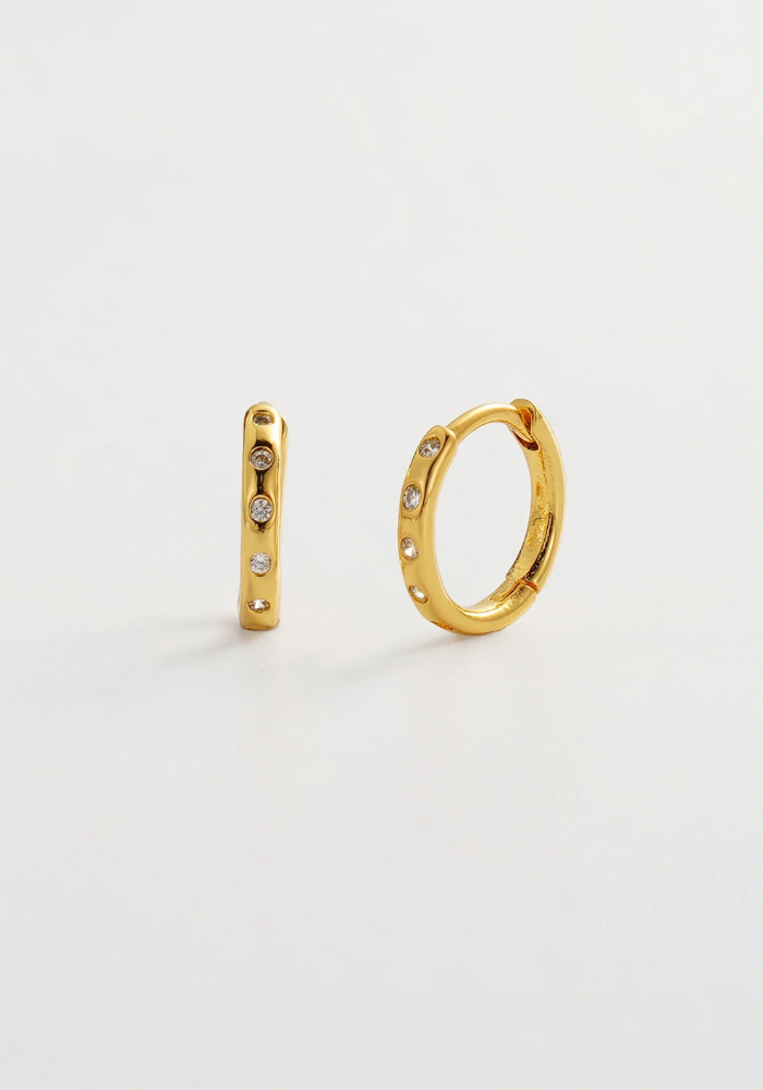 ZAFINO TAHLIA HUGGIE - GOLD
