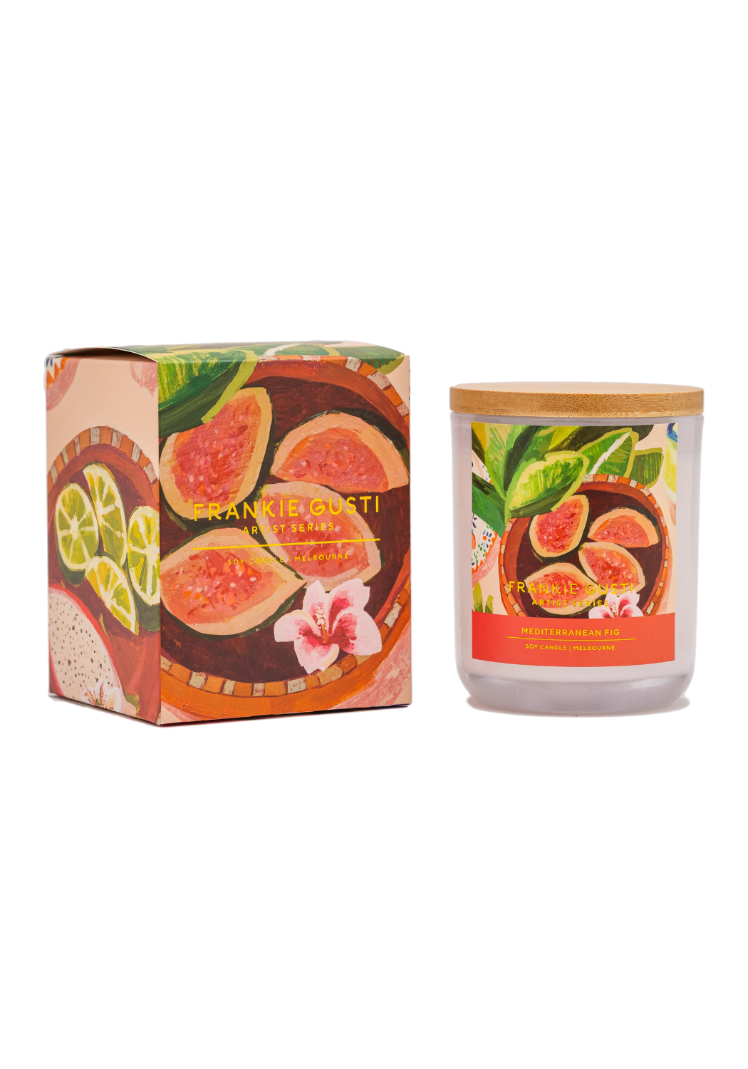 FRANKIE GUSTI MEDITERRANEAN FIG CANDLE - MIA PENSA