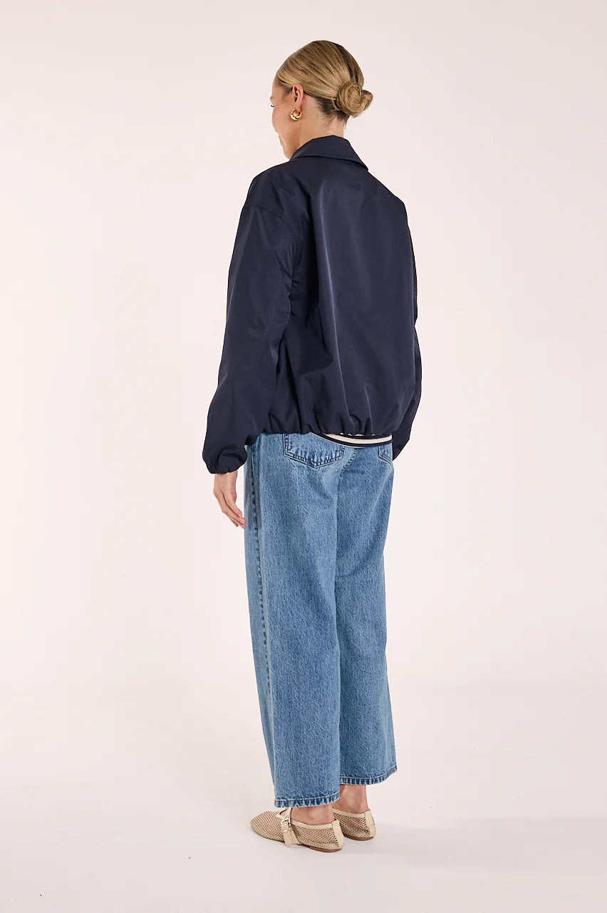 FEATHER + NOISE DALTON JACKET - NAVY